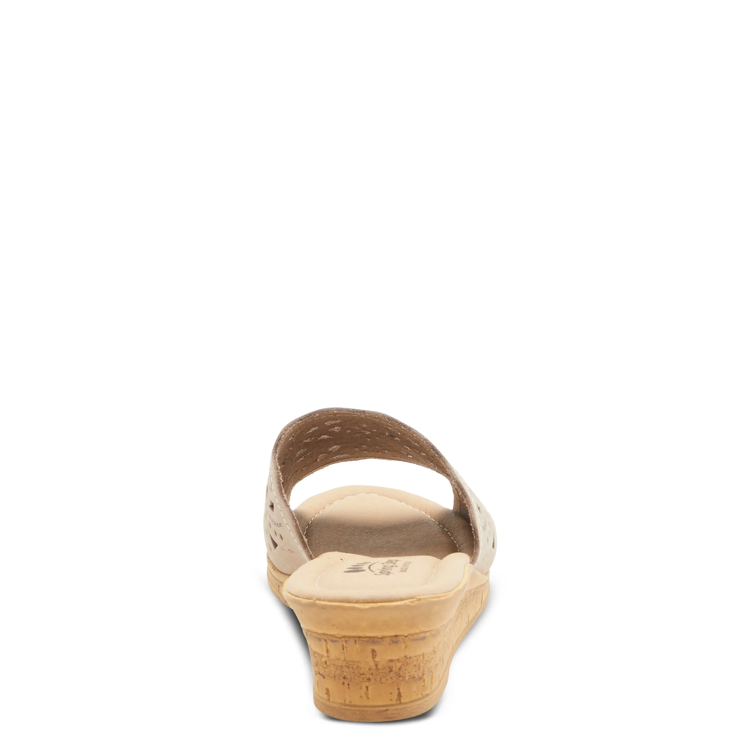 Spring Step Shoes Estella Slide Sandal Women’s Leather Wedge