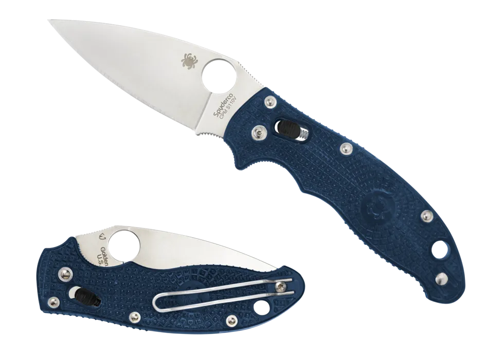 Spyderco - Manix 2 Lightweight Dark Blue Cpm 110V