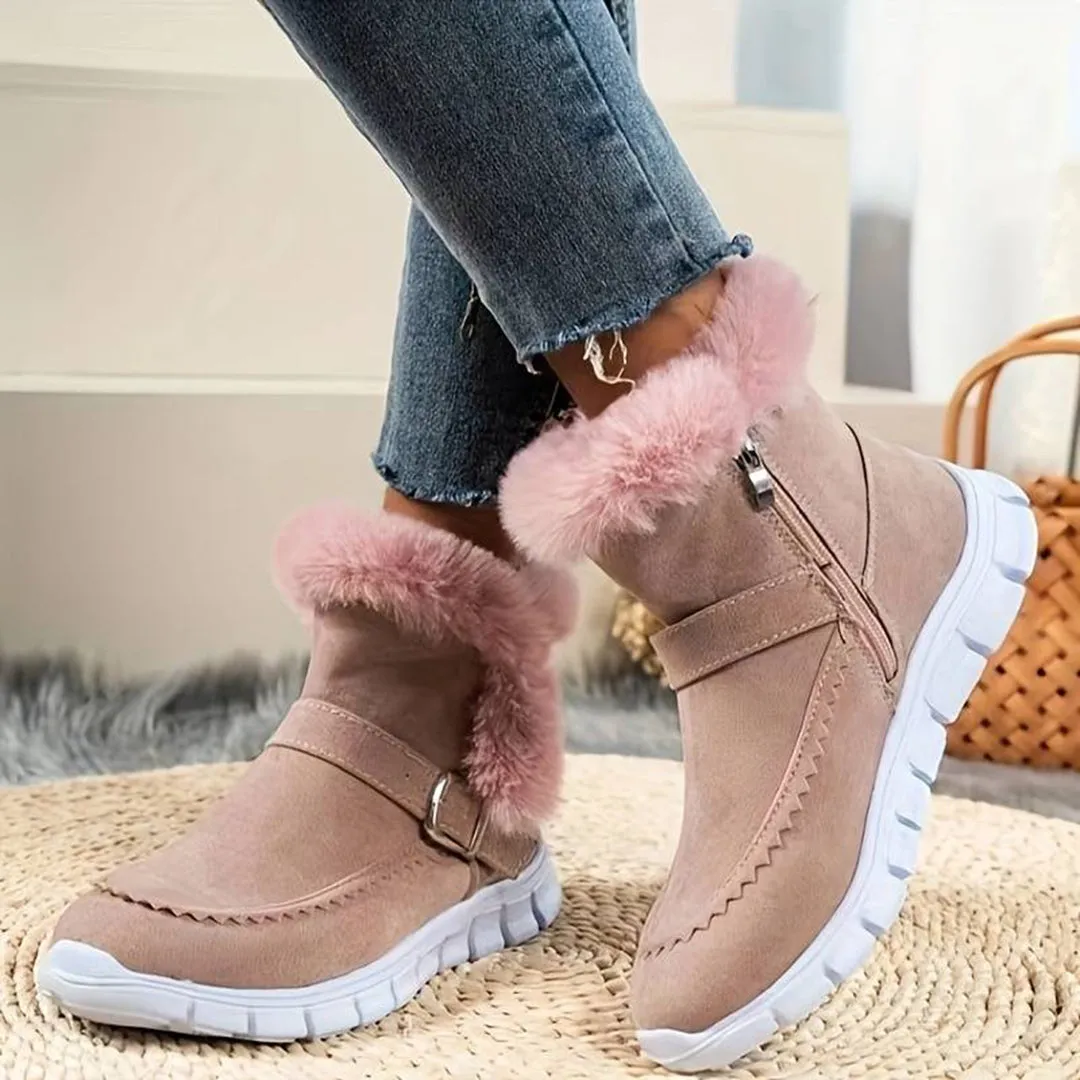 Stylish winter boots featuring sporty soles – Paula