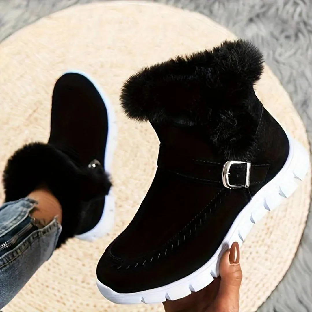 Stylish winter boots featuring sporty soles – Paula