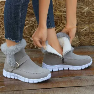 Stylish winter boots featuring sporty soles – Paula