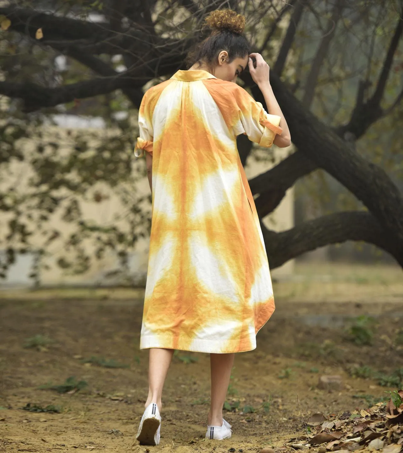 SUNFLOWER SWINGER DRESS