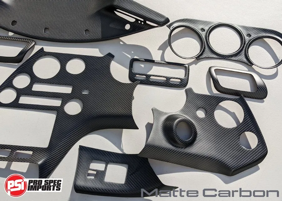 Supra Carbon Interior Set 12pc - Fits Series 1, '93-'96 JDM Supra