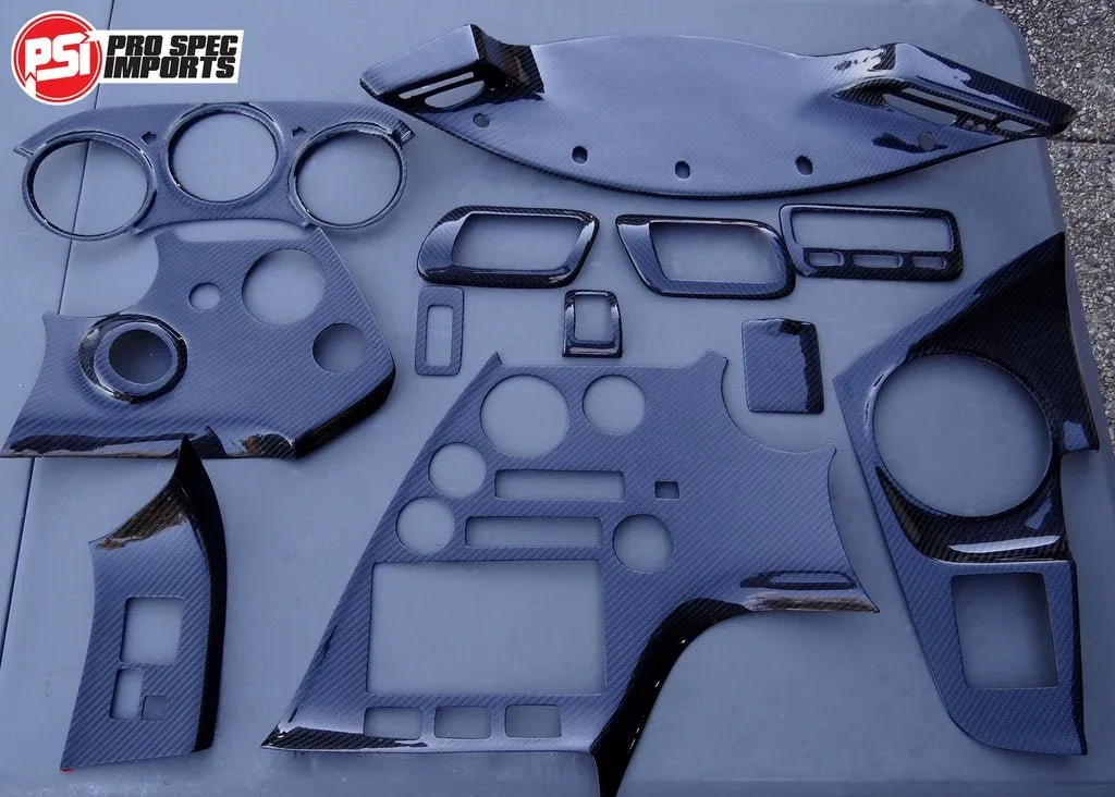 Supra Carbon Interior Set 12pc - Fits Series 1, '93-'96 JDM Supra