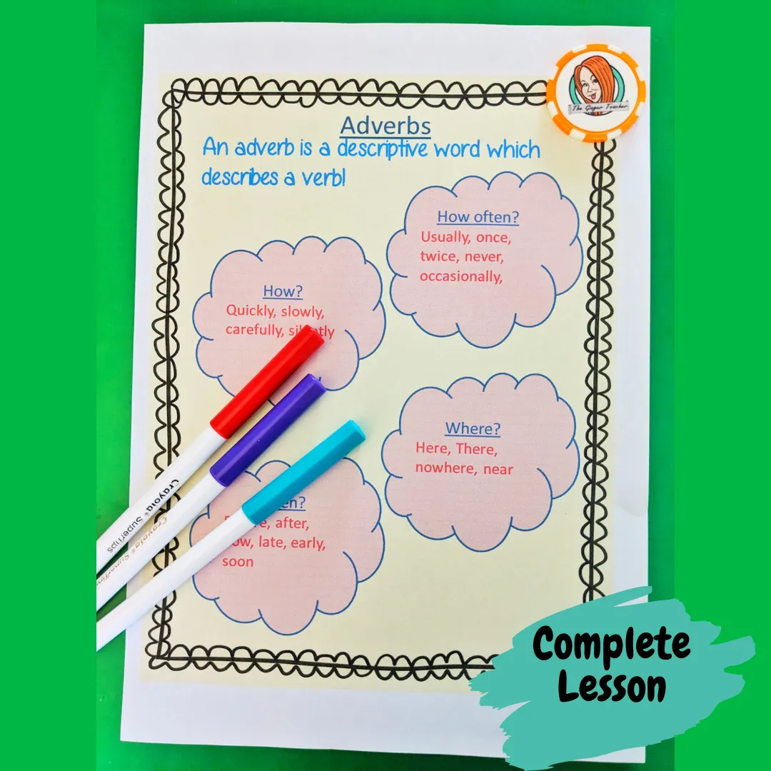 The Midnight Gang Writing Descriptive Texts Lesson