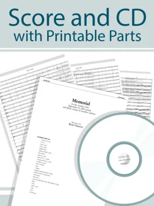 The Old Rugged Cross Made the Difference - Full orchestra score and CD with printable parts