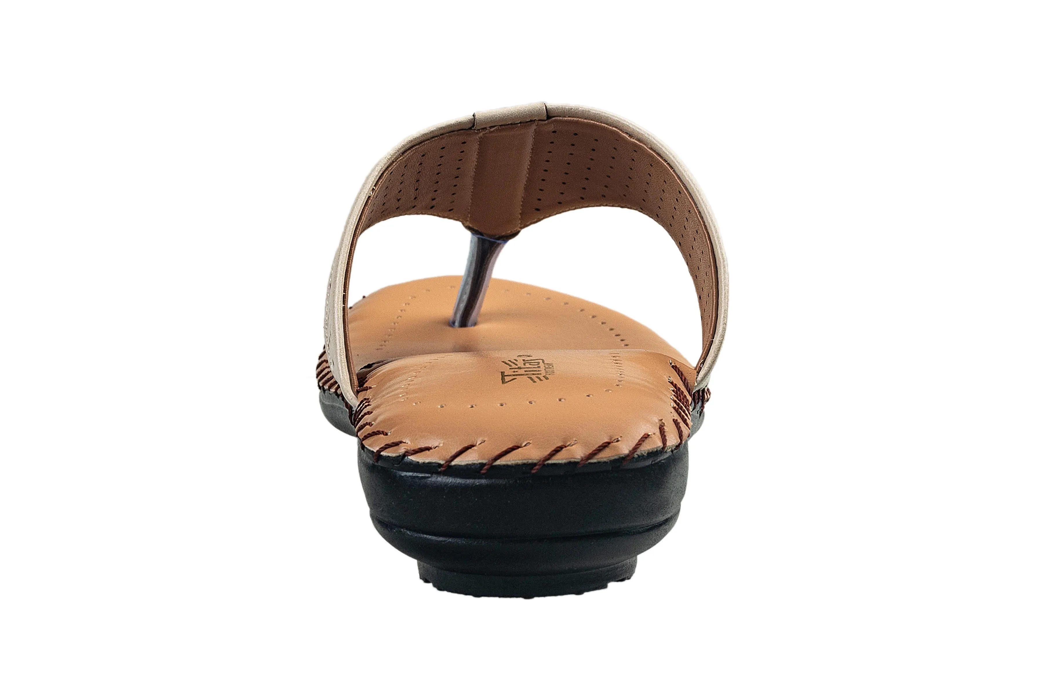 Titas Ladies Cream Chappal