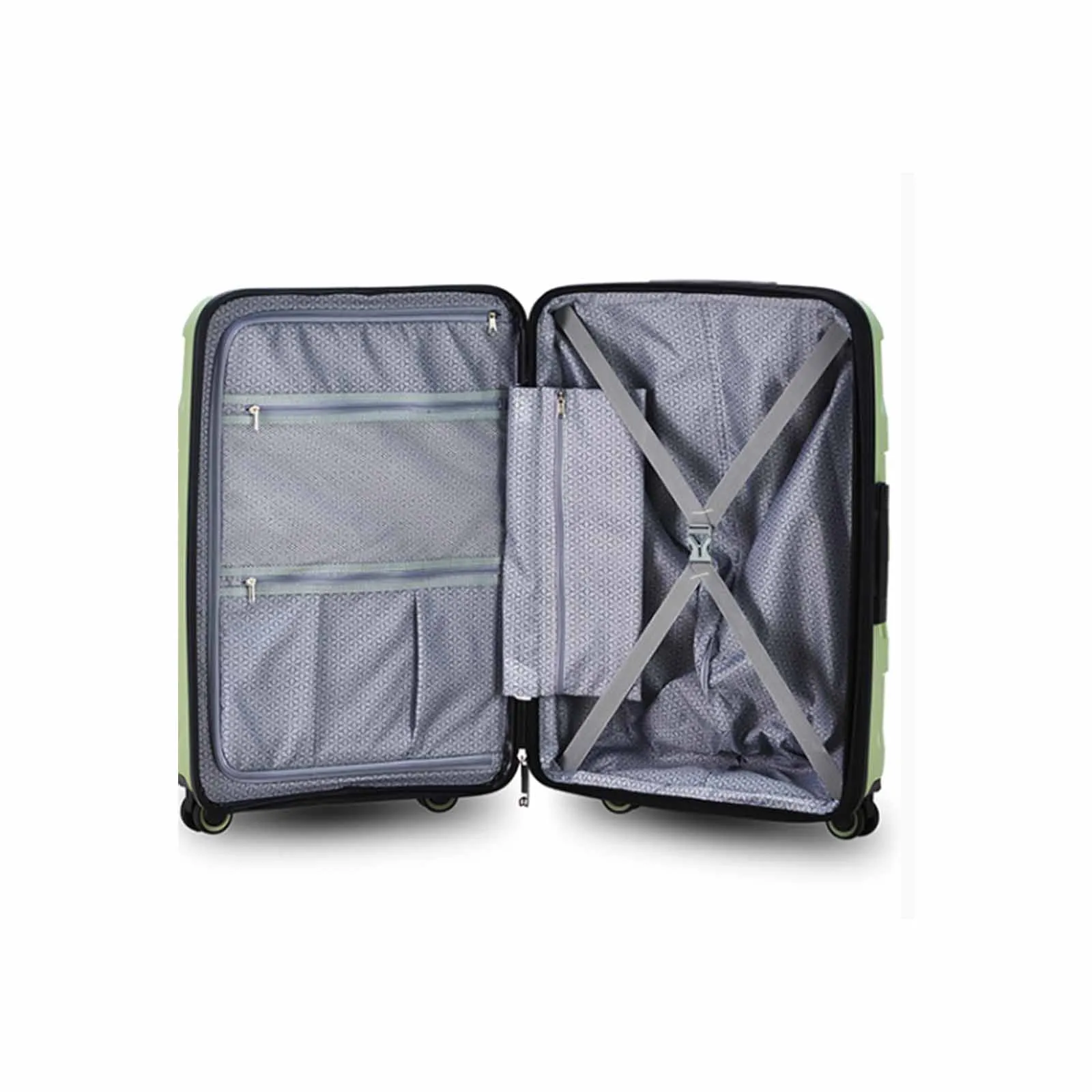 Tosca Comet 4 Wheel 81cm Large Suitcase Sage Green