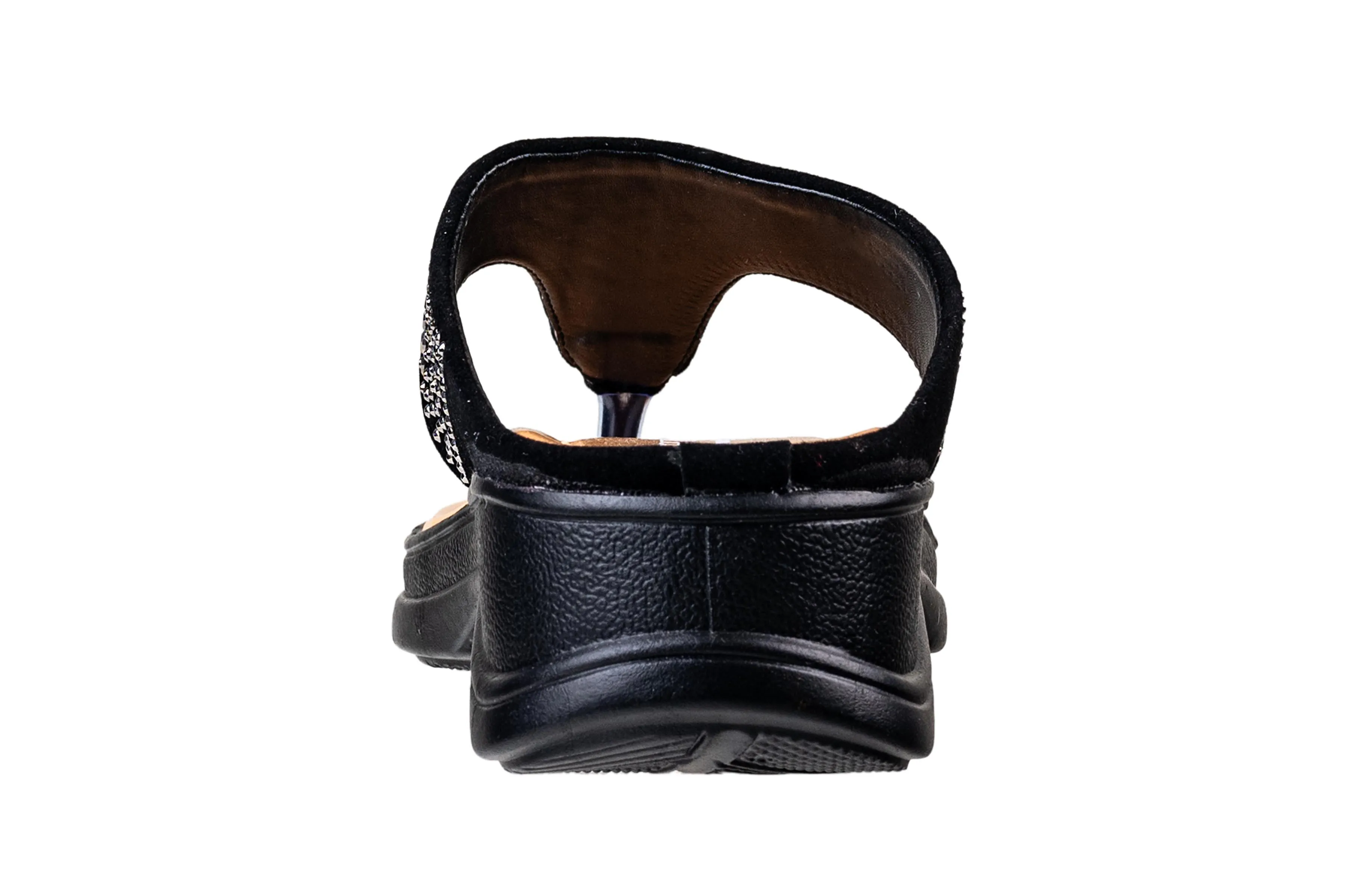 Trendz Ladies Black Chappal