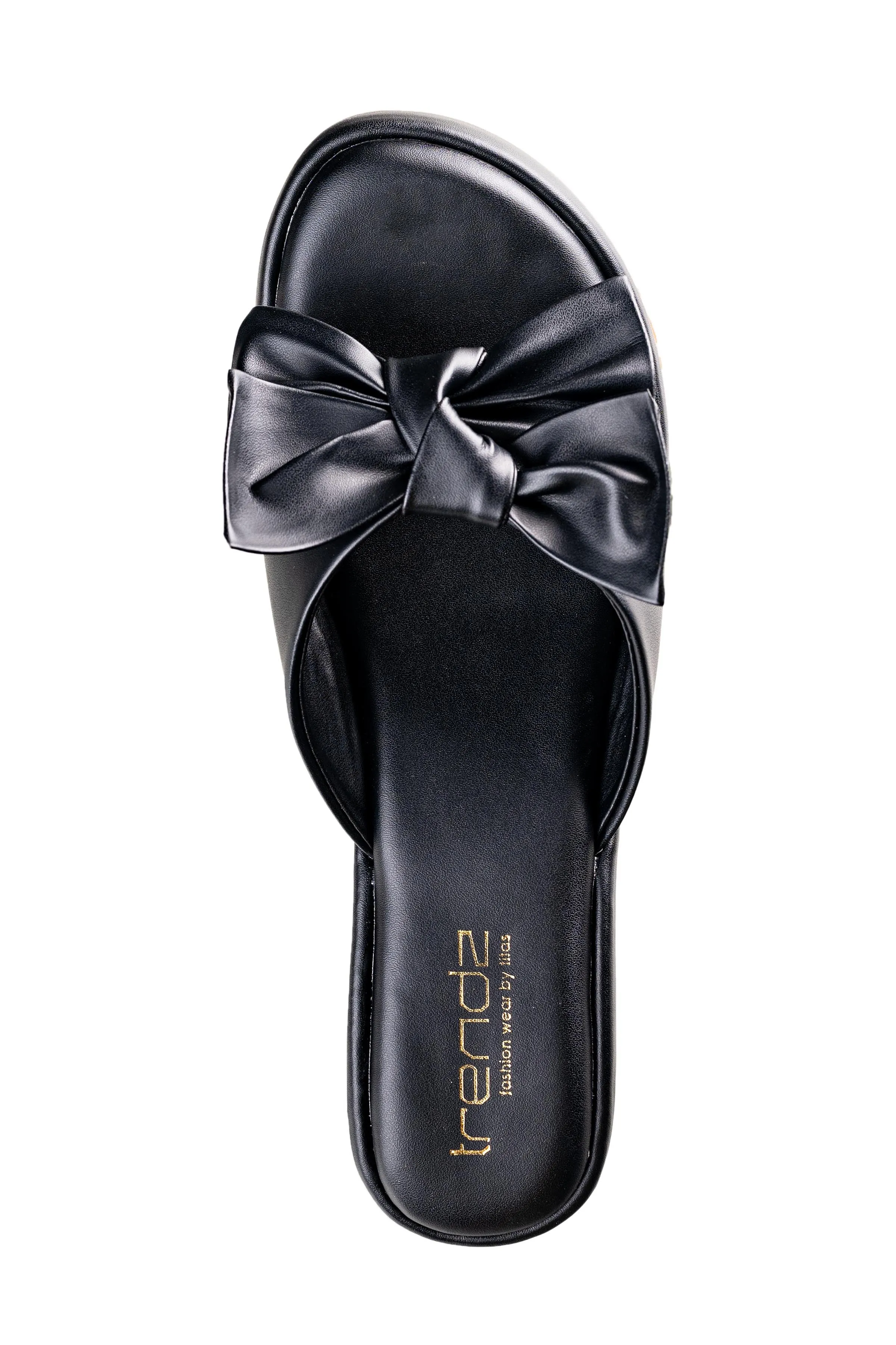 Trendz Ladies Black Chappal