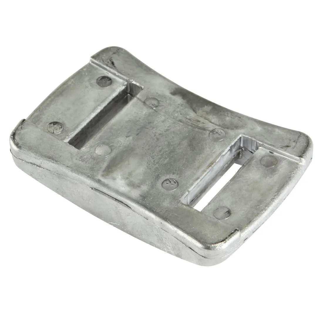 Uncoated diving weight 2 kg for diving, spearfishing, freediving