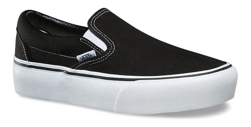 Vans Classic Slip-On Platform Black