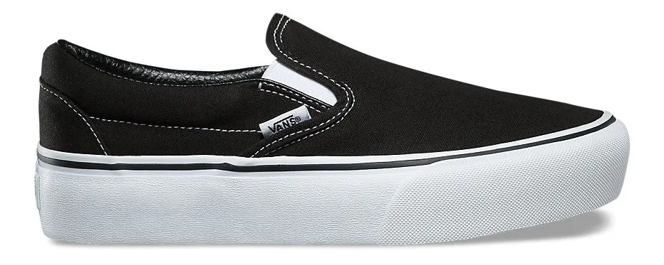 Vans Classic Slip-On Platform Black
