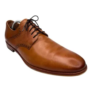 Warfield &amp; Grand Sutton Tan Leather Lace Up Oxford Men’s Dress Shoes Size 12