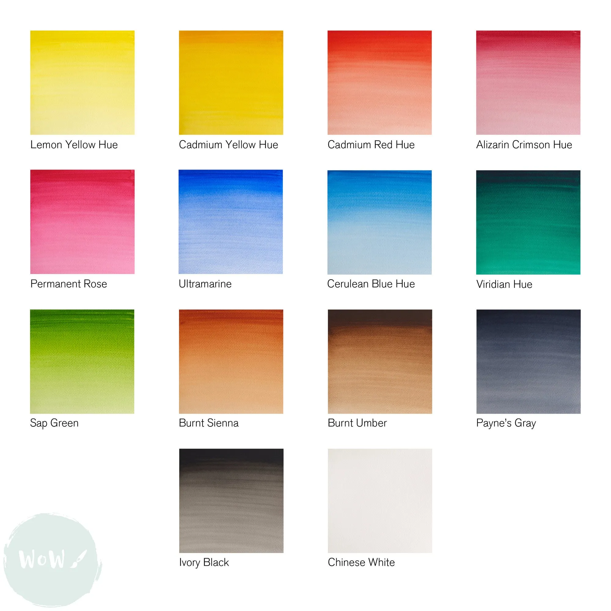 Watercolour Paint Sets - Winsor & Newton COTMAN - The FIELD Set – 14 x Half Pan