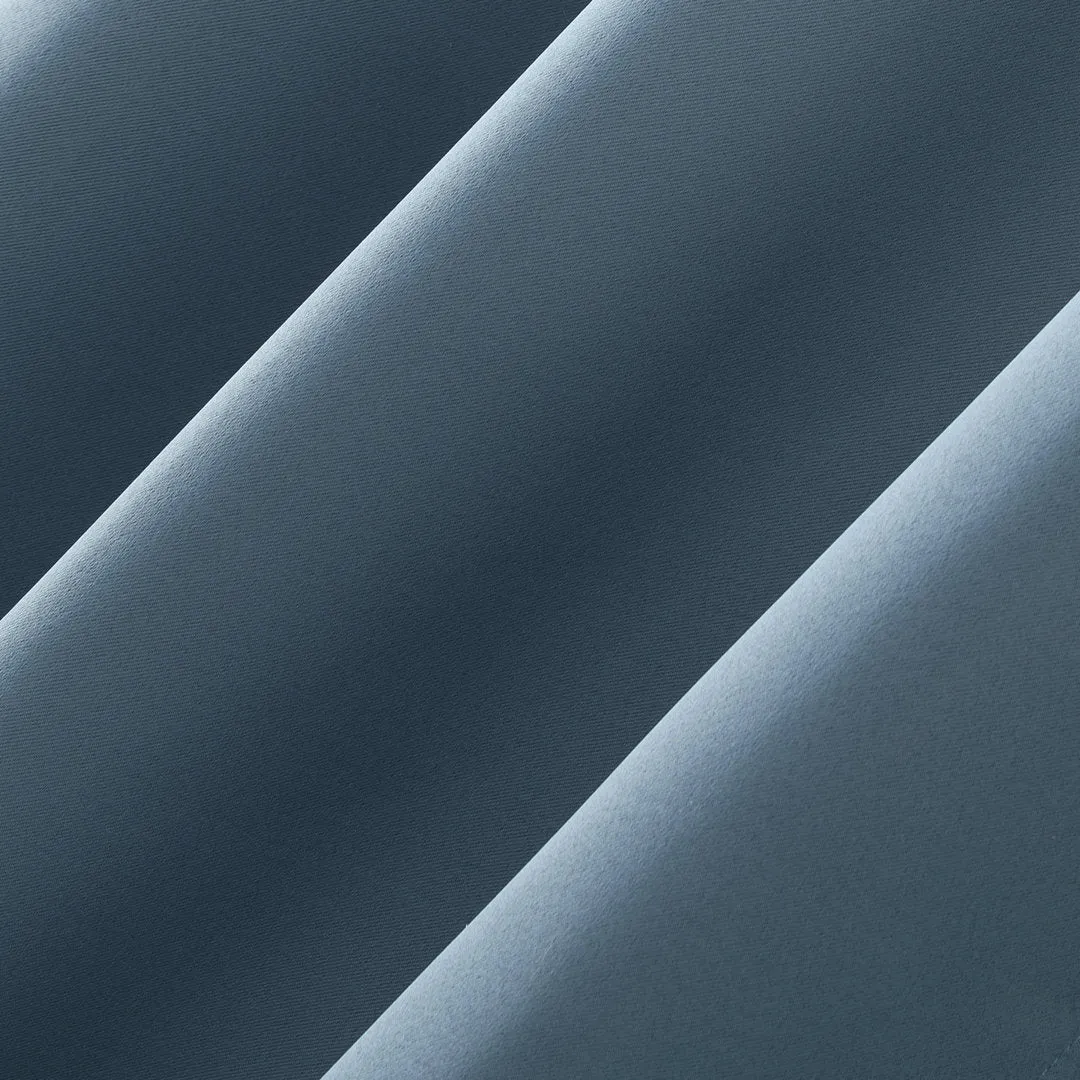 Wayfair Basics Blackout Grommet Curtain Panel Wayfair Basics® Curtain Color: Denim Blue Size per Panel: 40" W x 84" L
