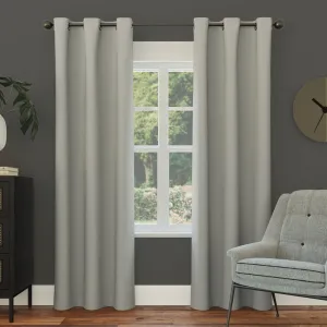 Wayfair Basics Blackout Grommet Curtain Panel Wayfair Basics® Curtain Color: Silver Gray Size per Panel: 54" W x 63" L