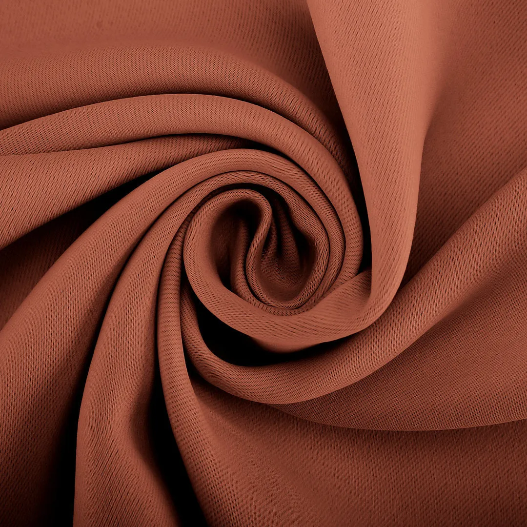 Wayfair Basics Blackout Grommet Curtain Panel Wayfair Basics® Curtain Color: Terracotta Red Size per Panel: 54" W x 63" L