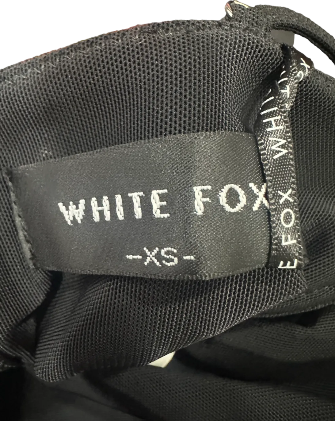 White Fox Black Full Of Flavour Midi Dress XS