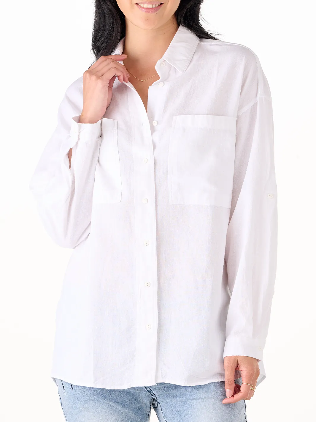White Oxford Shirt