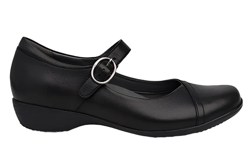 WOMEN'S DANSKO FAWNA | BLACK LEATHER