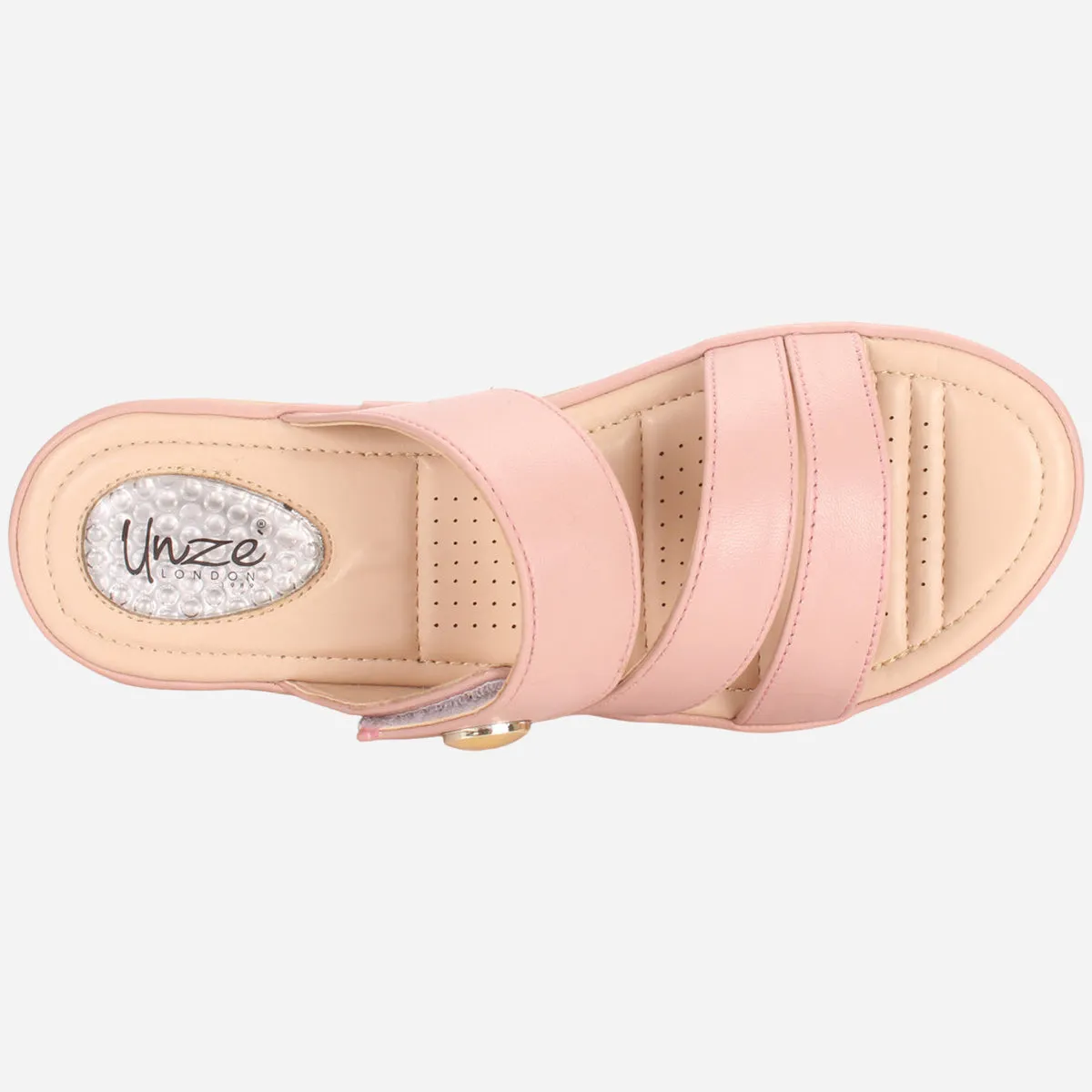 Womens "DIANA" Comfy Everyday Casual Wedge Slippers